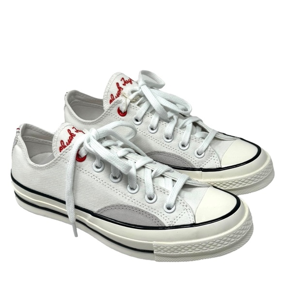 COPY - Converse Chuck 70 OX Sneakers Low Casual White Canvas Skate Shoes Women … - Picture 2 of 10